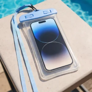 Coque de téléphone étanche, pochette étanche pour sac sec de plage, fonction écran tactile, transparente pour voyage, bateau de croisière pluvieux, Rafting